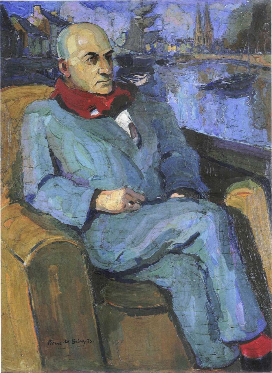 Pierre de Belay_Portrait de Max Jacob (Voir légende ci-après)