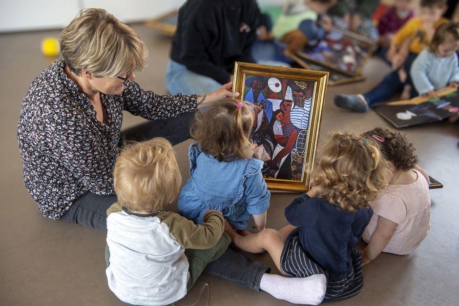 Le musée chez les bébés © Jean-Jacques Banide, Ville & Quimper Bretagne Occidentale (Voir légende ci-après)