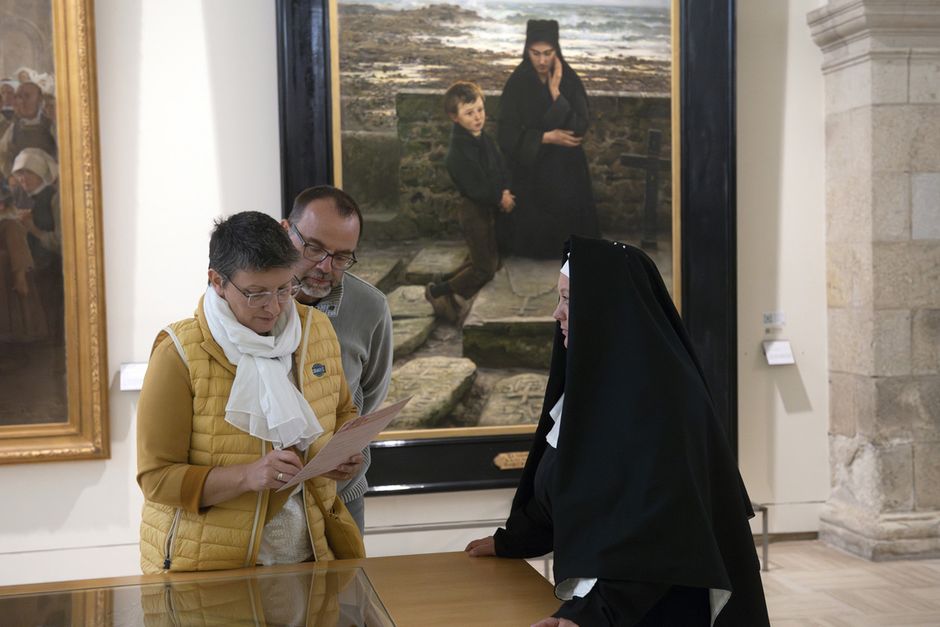 Enquête "A chacun son tableau" © Jean-Jacques Banide / Ville & Quimper Bretagne Occidentale (Voir légende ci-après)