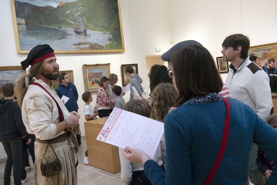 Enquête "A chacun son tableau" © Jean-Jacques Banide / Ville & Quimper Bretagne Occidentale (Voir légende ci-après)